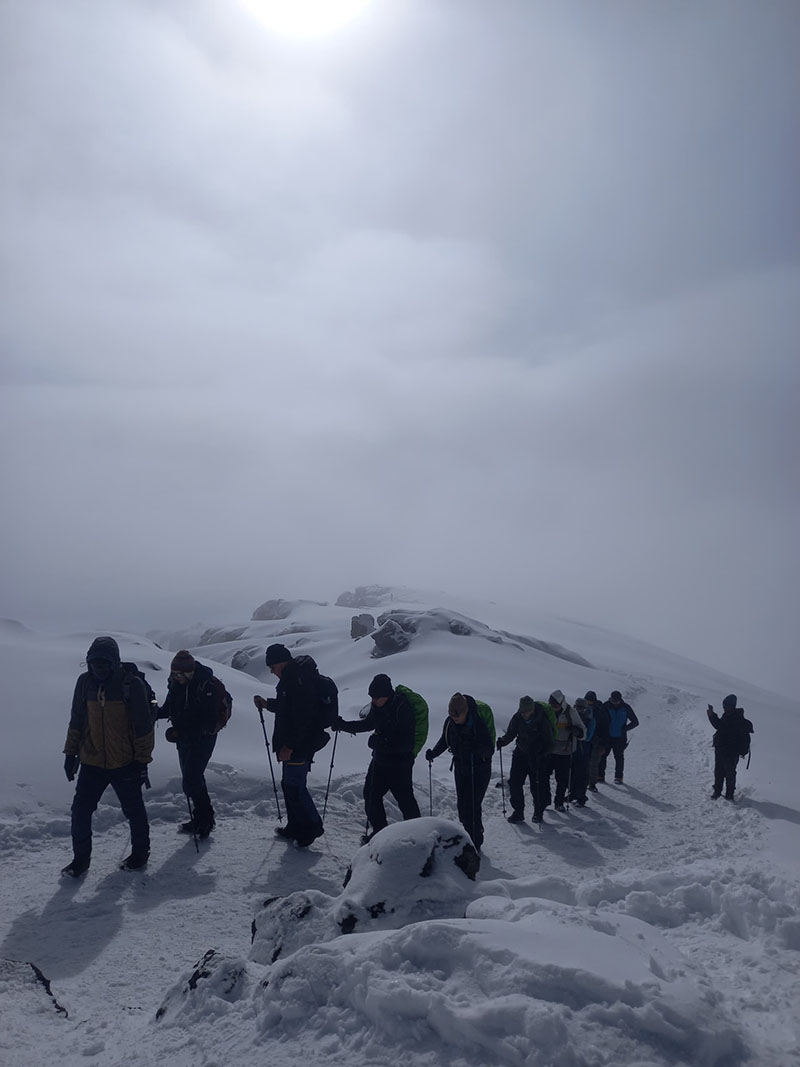 Michael Delport on the wat to climb Mount Kilimanjaro 03